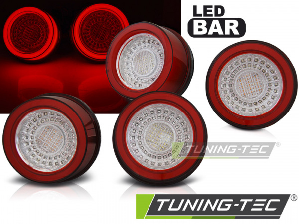 Voll LED Upgrade Design Rückleuchten für Ferrari F355 94-99 / F360 99-05 rot/weiß